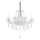 Ideal Lux - Kristall-Kronleuchter an Kette NAPOLEON 8xE14/40W/230V d 67 cm Chrom