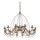 Ideal Lux - Kronleuchter an Kette CORTE 12xE14/40W/230V d 95 cm kupfern