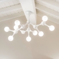 Ideal Lux - LED-Anbauleuchte NODINO 9xG9/3W/230V weiß