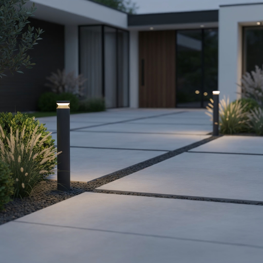 Ideal Lux - LED-Außenleuchte BOEING LED/14W/230V 100 cm CRI 90 IP65 schwarz