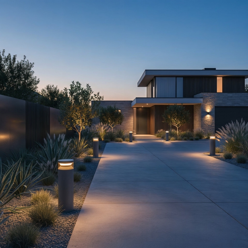 Ideal Lux - LED-Außenleuchte BOEING LED/14W/230V 40 cm CRI 90 IP65 anthrazit