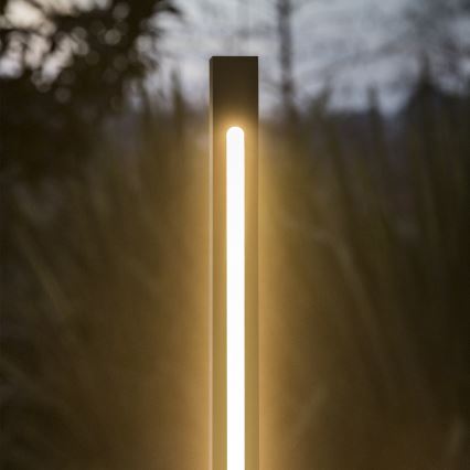 Ideal Lux - LED-Außenleuchte JEDI LED/19W/230V 120 cm CRI 90 IP65 Anthrazit