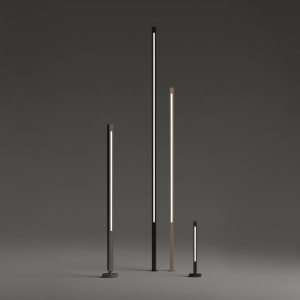 Ideal Lux - LED-Außenleuchte JEDI LED/25W/230V 160 cm CRI 90 IP65 braun