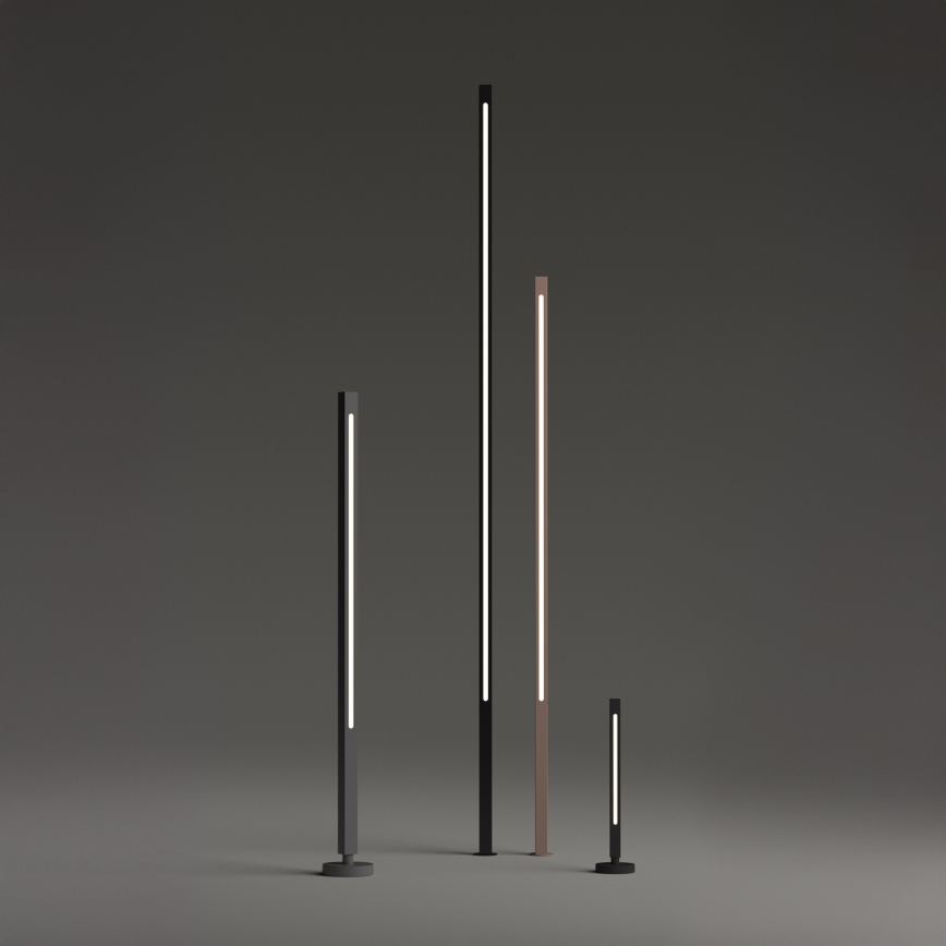 Ideal Lux - LED-Außenleuchte JEDI LED/7W/230V 40 cm CRI 90 IP65 braun