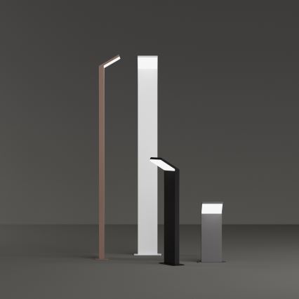 Ideal Lux - LED-Außenleuchte STYLE LED/8,5W/230V 4000K 50 cm CRI 90 IP54 schwarz