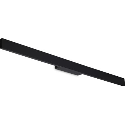 Ideal Lux - LED-Außen-Wandleuchte LINEA, 20 W, 230 V, CRI 90, 104 cm, IP54, schwarz
