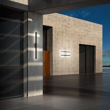 Ideal Lux - LED-Außenwandleuchte LINEA LED/23W/230V CRI 90 144 cm IP54 schwarz
