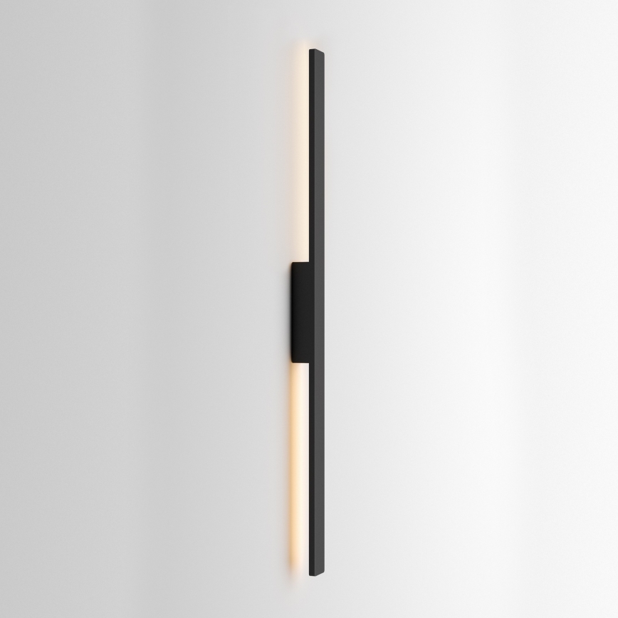 Ideal Lux - LED-Außenwandleuchte LINEA LED/23W/230V CRI 90 144 cm IP54 schwarz