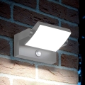 Ideal Lux - LED-Außenwandleuchte mit Sensor SWIPE LED/21W/230V CRI 90 IP54 weiß