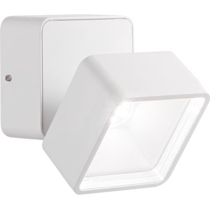 Ideal Lux - LED-Außenwandleuchte OMEGA LED/7W/230V CRI 90 IP54 weiß