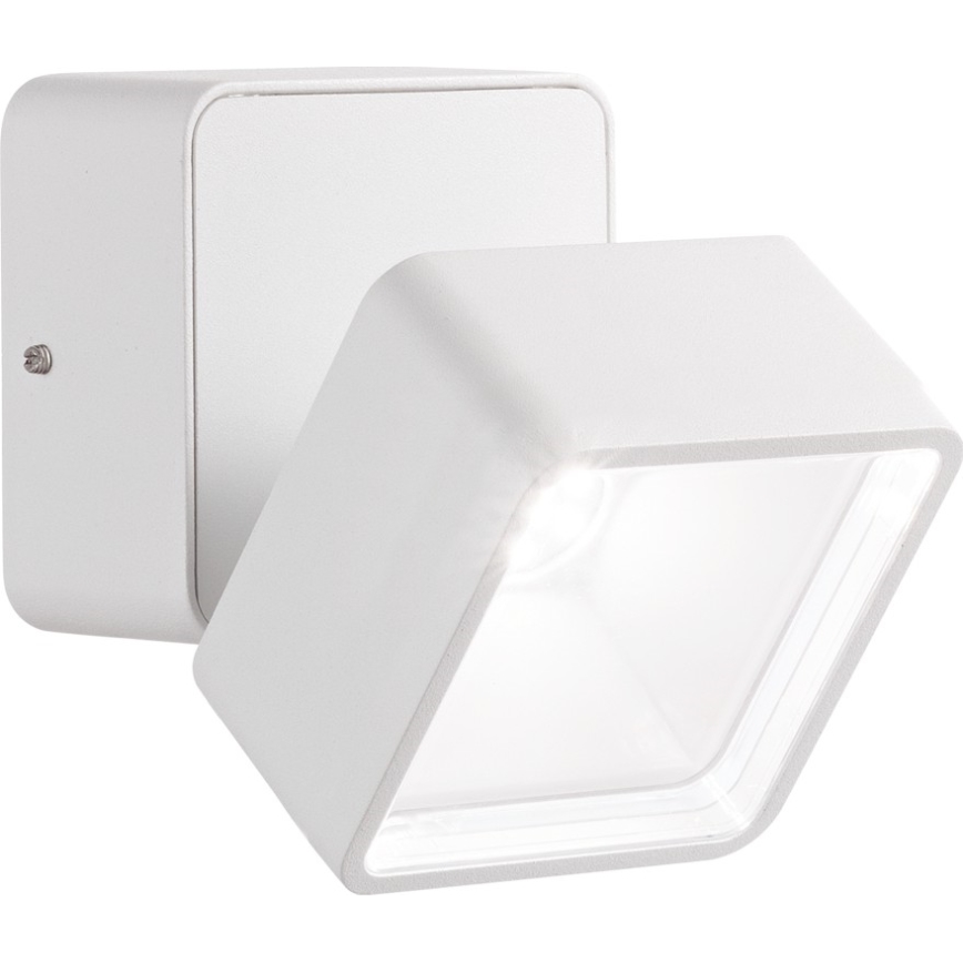 Ideal Lux - LED-Außenwandleuchte OMEGA LED/7W/230V CRI 90 IP54 weiß