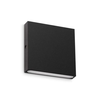 Ideal Lux - LED Außenwandleuchte POST-IT LED/3W/12V CRI 90 schwarz