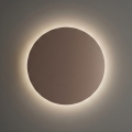 Ideal Lux - LED-Außenwandleuchte PUNTO LED/16W/230V CRI 90 Ø 30 cm IP54 braun