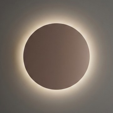 Ideal Lux - LED-Außenwandleuchte PUNTO LED/16W/230V CRI 90 Ø 30 cm IP54 braun