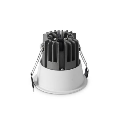 Ideal Lux - LED-Badezimmer-Einbaustrahler GAME TRIM LED/11W/230V 3000K CRI 90 Ø 8,5 cm IP65 weiß