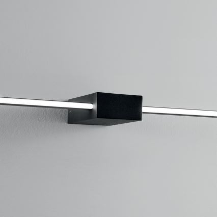 Ideal Lux - LED-Bildleuchte THEO LED/12W/230V 75 cm CRI 90 schwarz