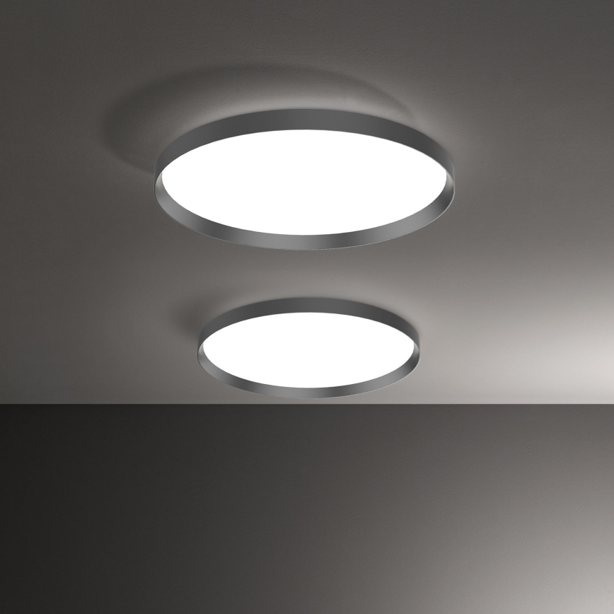 Ideal Lux - LED-Deckenleuchte FLY LED/26W/230V 2700K d 45 cm CRI 90 IP40 schwarz