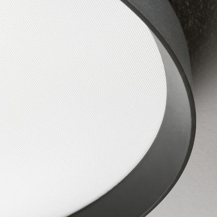 Ideal Lux - LED-Deckenleuchte FLY LED/26W/230V 2700K d 45 cm CRI 90 IP40 schwarz