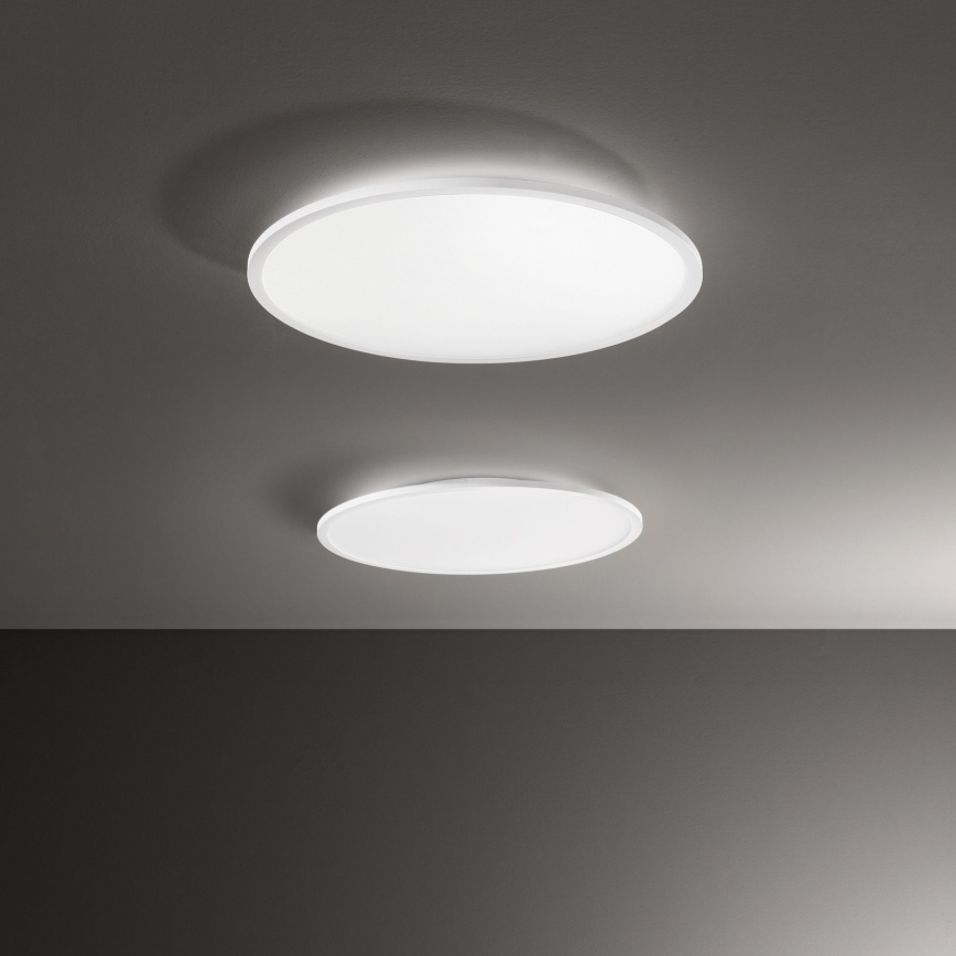 Ideal Lux - LED-Deckenleuchte FLY LED/26W/230V 2700K d 45 cm CRI 90 IP40 weiß