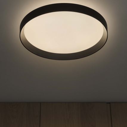 Ideal Lux - LED-Deckenleuchte FLY LED/53W/230V 2700K d 60 cm CRI 90 IP40 schwarz