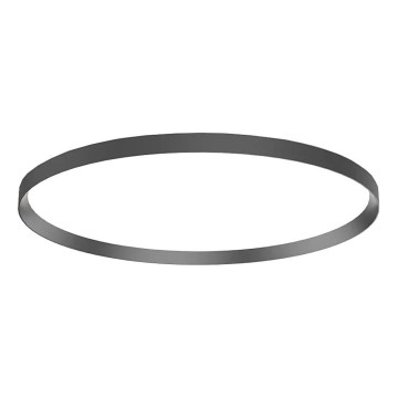 Ideal Lux - LED-Deckenleuchte FLY LED/68W/230V 3000K d 90 cm CRI 90 IP40 schwarz