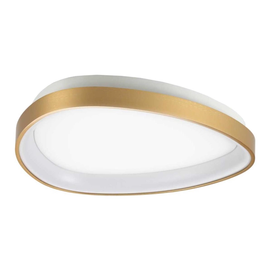 Ideal Lux - LED-Deckenleuchte GEMINI LED/23W/230V d 42,5 cm CRI 90 golden