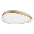 Ideal Lux - LED-Deckenleuchte GEMINI LED/30W/230V d 61 cm CRI 90 golden