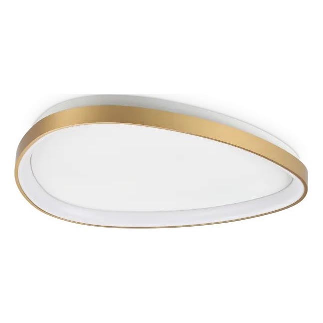 Ideal Lux - LED-Deckenleuchte GEMINI LED/30W/230V d 61 cm CRI 90 golden