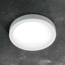 Ideal Lux - LED-Deckenleuchte UNIVERSAL LED/25W/230V d 30 cm weiß