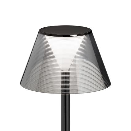 Ideal Lux - LED dimmbare Touch-Lampe LOLITA LED/2,8W/5V 2200 mAh IP54 schwarz