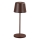 Ideal Lux - LED dimmbare Touch-Außen-Tischlampe CUTE LED/2,5W/3,7V 3000 mAh USB 2200-2700K IP65 braun