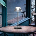 Ideal Lux - LED dimmbare Touch-Lampe LOLITA LED/2,8W/5V 2200 mAh IP54 schwarz