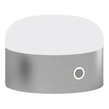 Ideal Lux - LED dimmbare Touch-Tischlampe MIGNON LED/5W/5V 1500 mAh Ø 10 cm CRI 90 glänzender Chrom