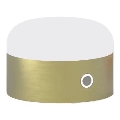 Ideal Lux - LED dimmbare Touch-Tischlampe MIGNON LED/5W/5V 1500 mAh Ø 10 cm CRI 90 Messing