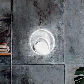 Ideal Lux - LED-dimmbare Wandleuchte OZ LED/28W/230V CRI 90 weiß