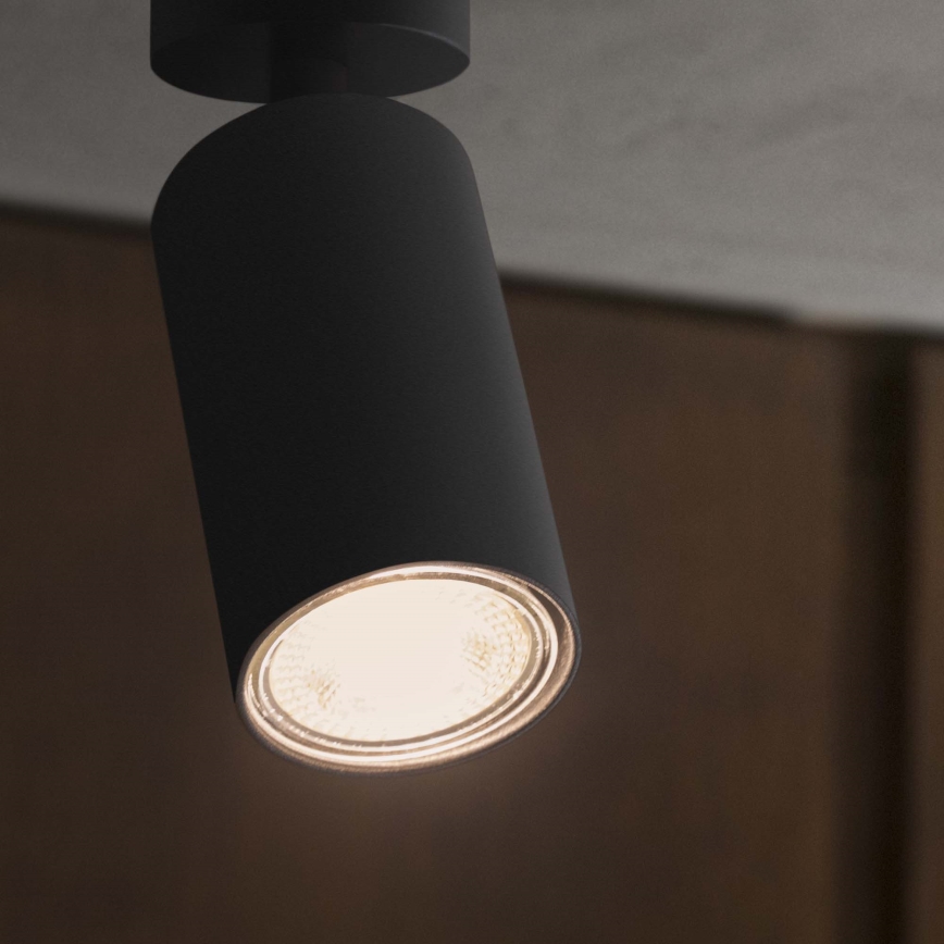 Ideal Lux - LED-Einbau-Spot DYNAMITE 1xGU10/7W/230V CRI 90 schwarz
