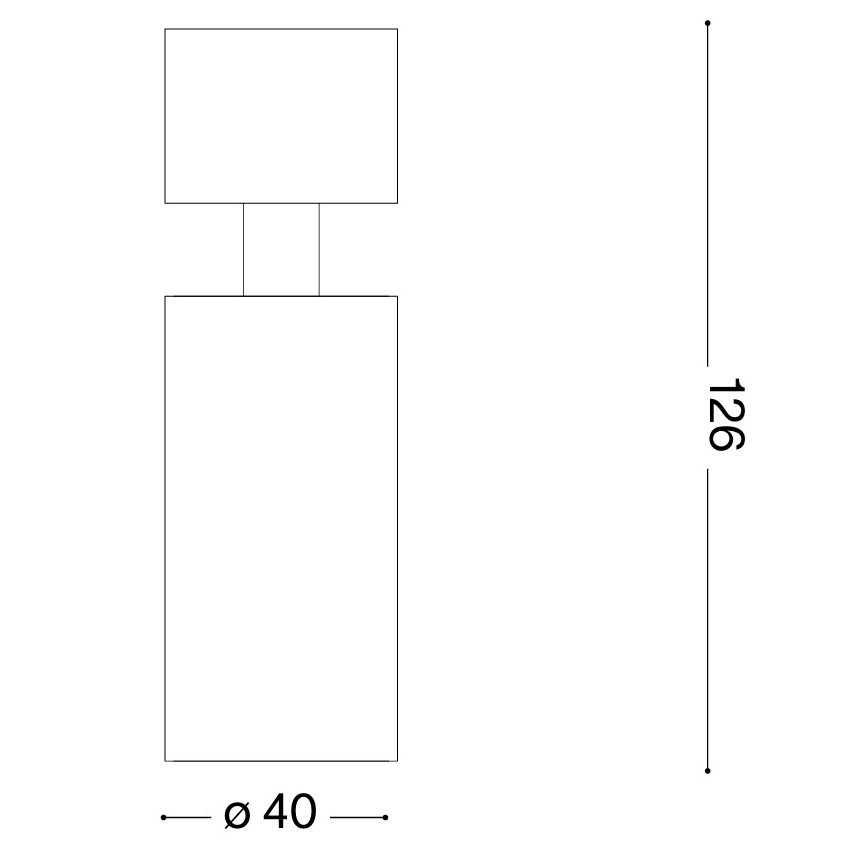 Ideal Lux - LED-Einbau-Spot DYNAMITE 1xGU10/7W/230V CRI 90 schwarz