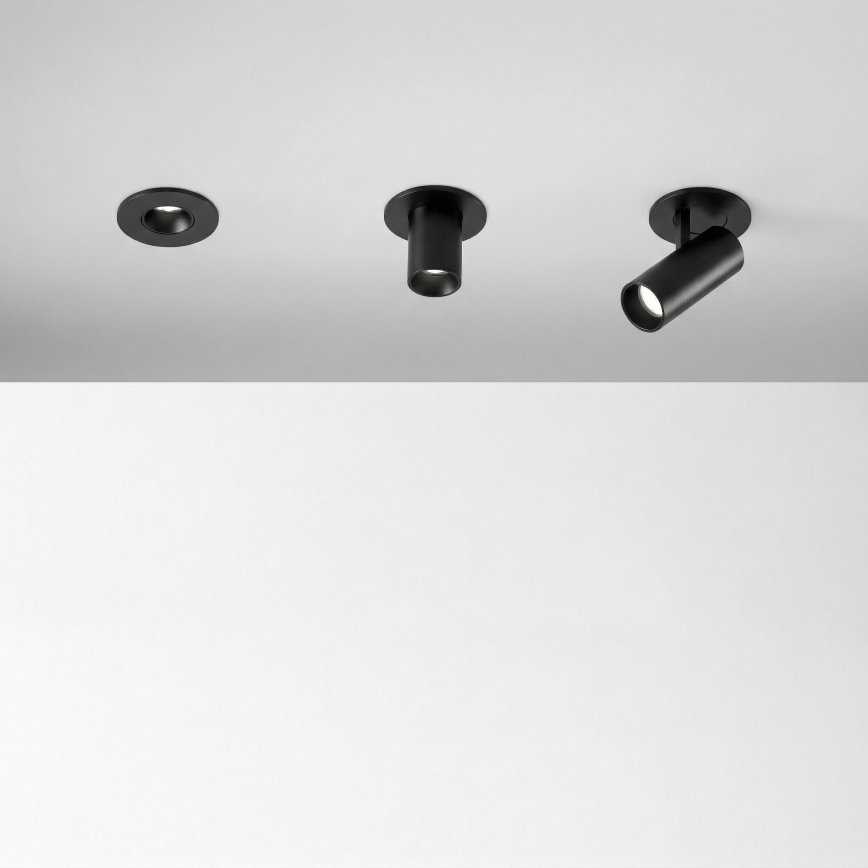 Ideal Lux - Einbau-Spot NOVA LED/6W/230V 3000 K CRI 90 Ø 6,8 cm schwarz