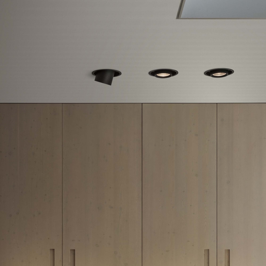 Ideal Lux - Einbau-Spot NOVA LED/6W/230V 3000 K CRI 90 Ø 6,8 cm schwarz