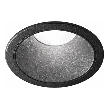 Ideal Lux - LED Einbauleuchte GAME TRIM LED/11W/230V 3000K CRI 90 Ø 8,5 cm IP40 schwarz