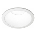 Ideal Lux - LED-Einbauleuchte GAME TRIM LED/11W/230V 3000K CRI 90 Ø 8,5 cm IP40 weiß