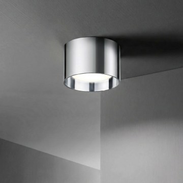 Ideal Lux - LED-Einbauleuchte SPIKE 1xGX53/9W/230V Ø 10 cm glänzender Chrom