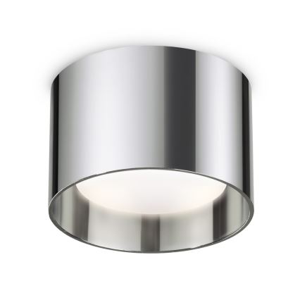 Ideal Lux - LED-Einbauleuchte SPIKE 1xGX53/9W/230V Ø 10 cm glänzender Chrom