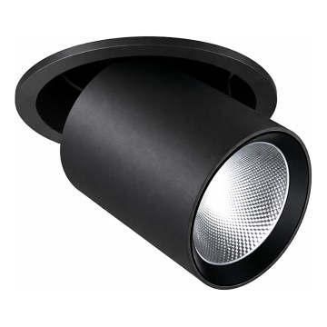 Ideal Lux - LED-Einbaustrahler NOVA LED/20W/230V 4000 K CRI 90 Ø 15,4 cm schwarz