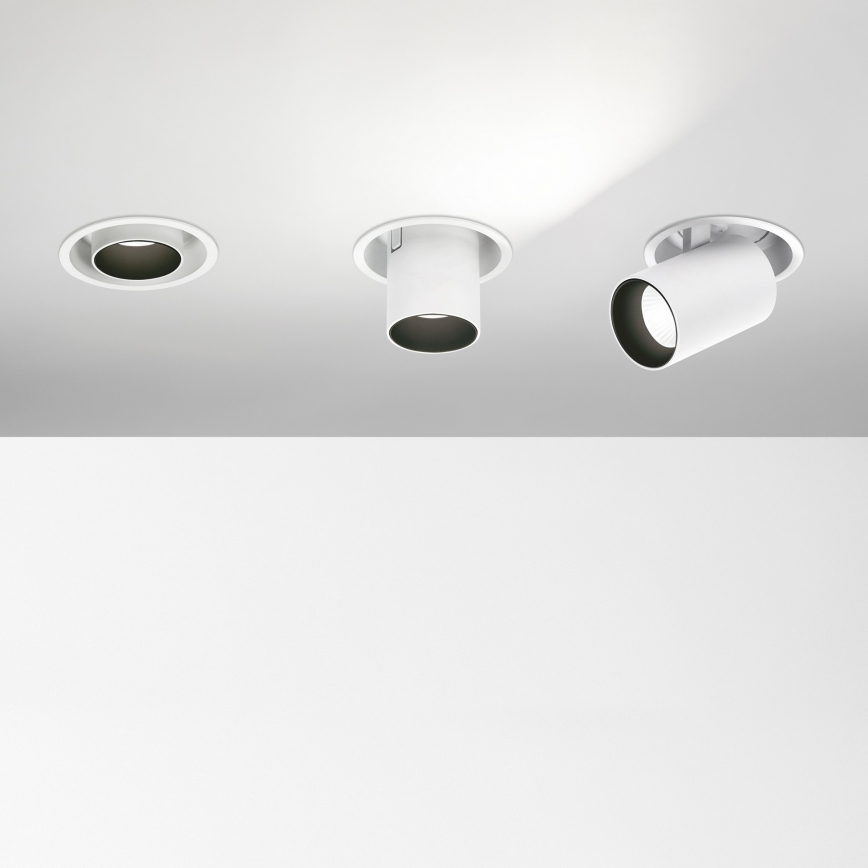 Ideal Lux - LED-Einbau-Spot NOVA LED/20W/230V 4000K CRI 90 Ø 15,4 cm Weiß