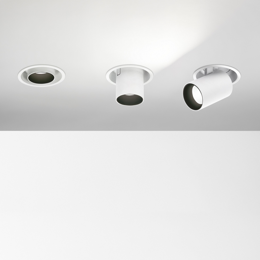 Ideal Lux - LED-Einbaustrahler NOVA LED/20W/230V 3000K CRI 90 Ø 15,4 cm weiß
