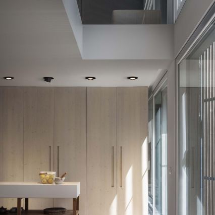 Ideal Lux - LED Einbau-Deckenspot NOVA LED/30W/230V 3000K CRI 90 Ø 15,4 cm schwarz