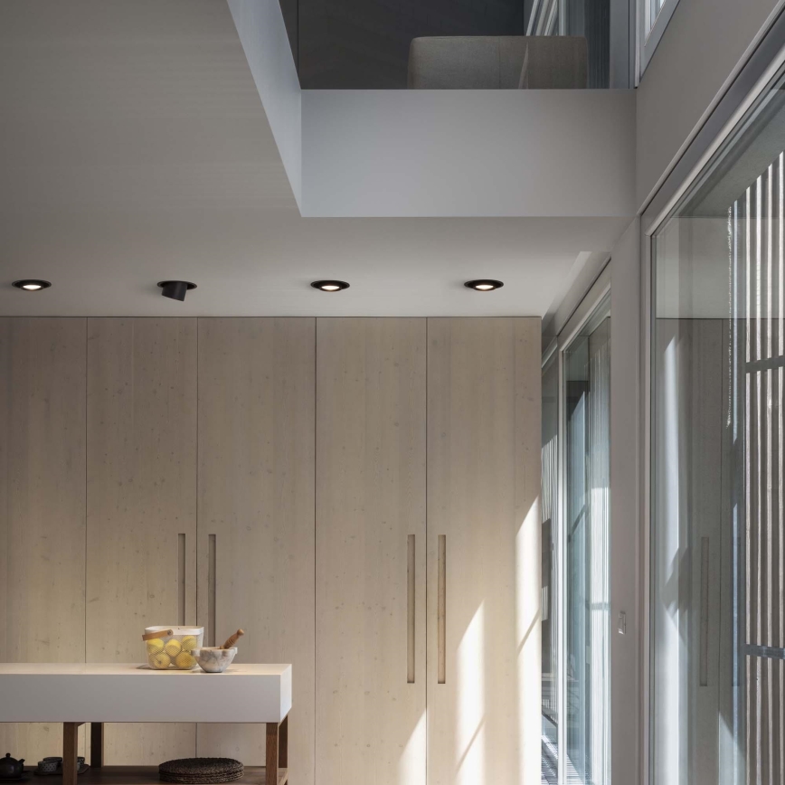 Ideal Lux - LED Einbau-Deckenspot NOVA LED/30W/230V 3000K CRI 90 Ø 15,4 cm schwarz