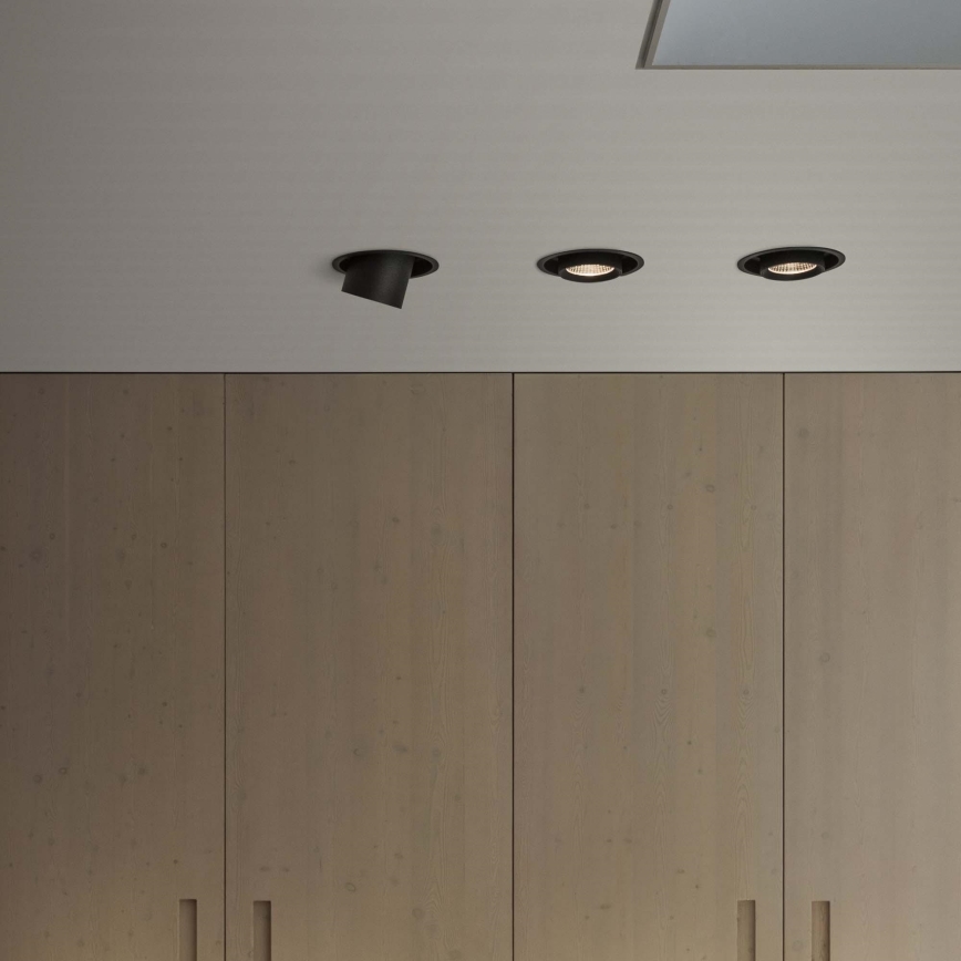 Ideal Lux - LED-Einbaustrahler NOVA LED/30W/230V 4000K CRI 90 Ø 15,4 cm schwarz