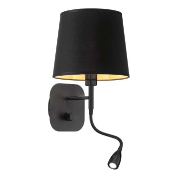 Ideal Lux - LED Flexibler Wandleuchte NORDIK 1xE14/40W + LED/1,5W/230V